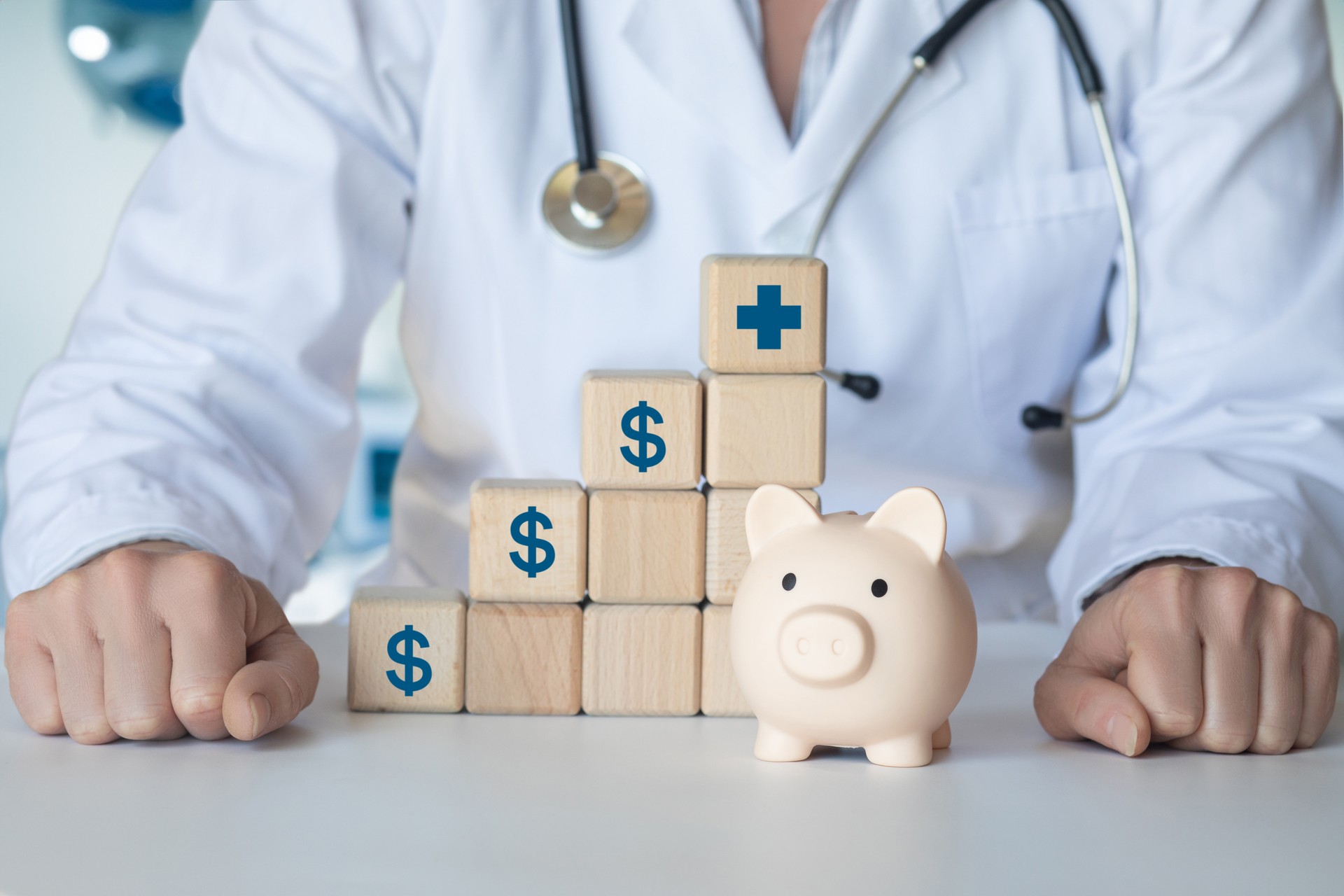 The concept of financial planning in medicine.